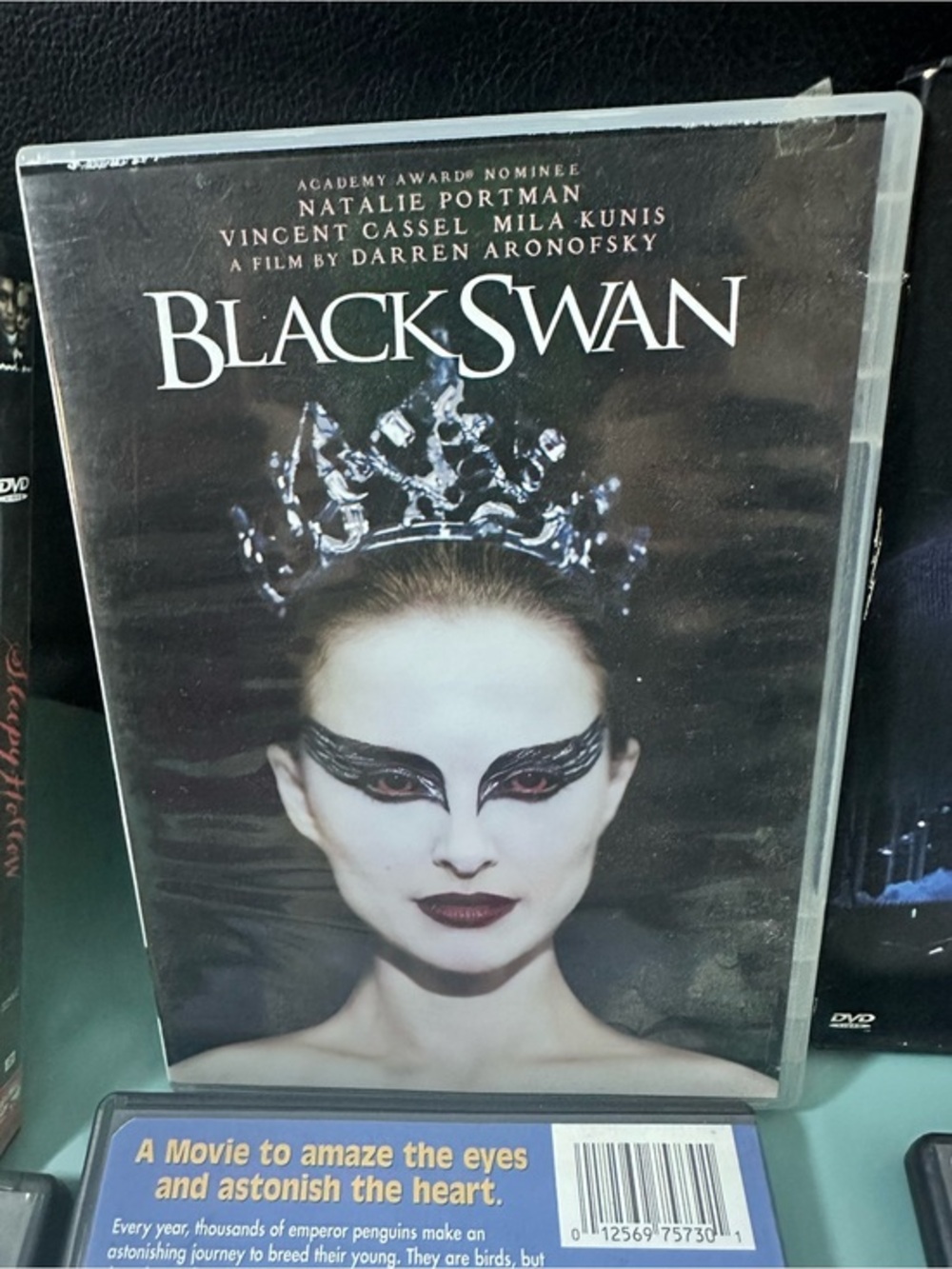 Black Swan DVD Natalie Portman Mila Kunis Ballet Psychological Thriller Movie